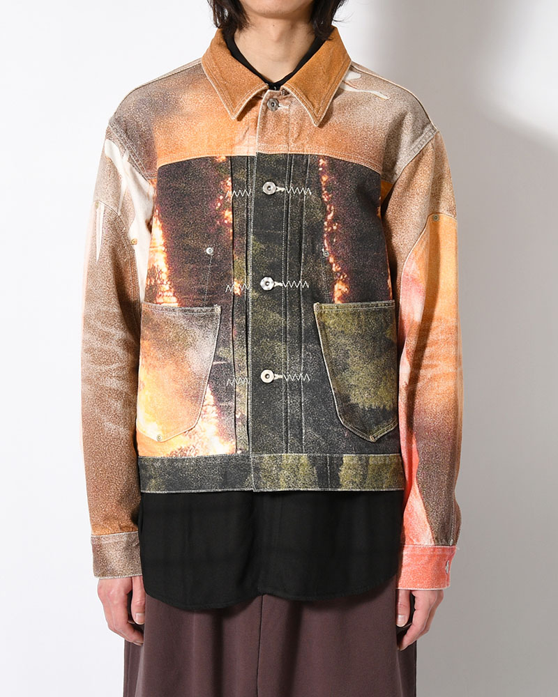 TYPE-2.5 DENIM JACKET -FOREST-