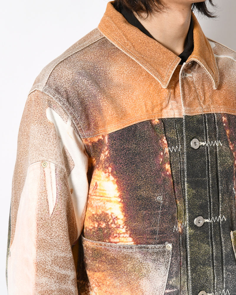 TYPE-2.5 DENIM JACKET -FOREST-
