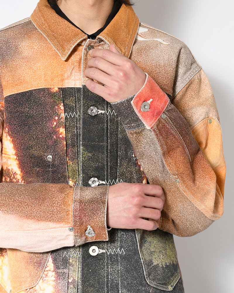 TYPE-2.5 DENIM JACKET -FOREST-