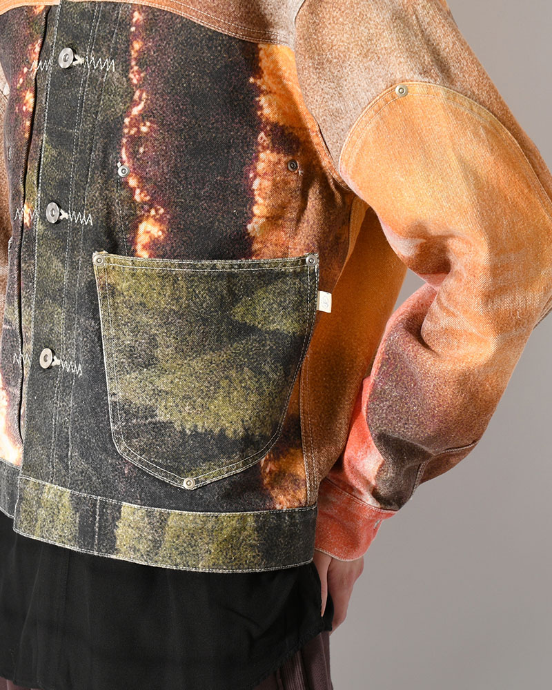 TYPE-2.5 DENIM JACKET -FOREST-