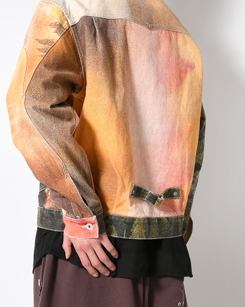 TYPE-2.5 DENIM JACKET -FOREST-