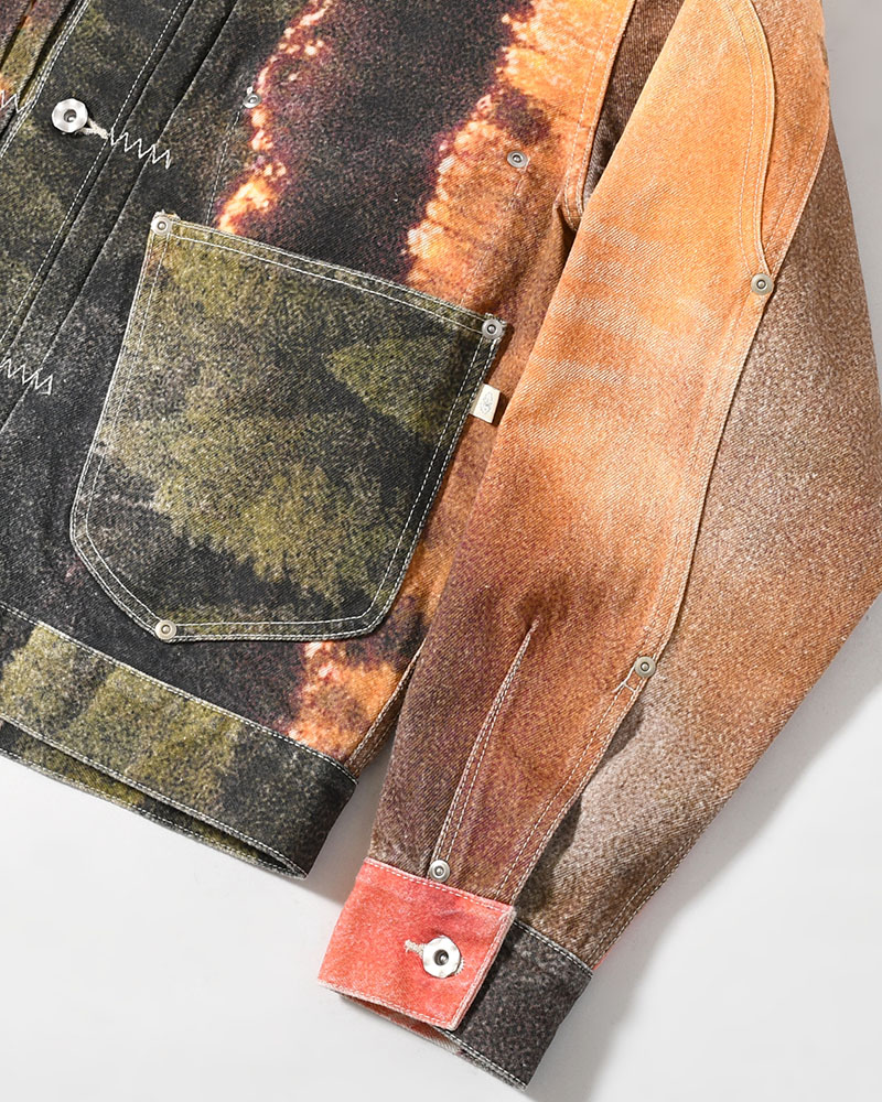 TYPE-2.5 DENIM JACKET -FOREST-