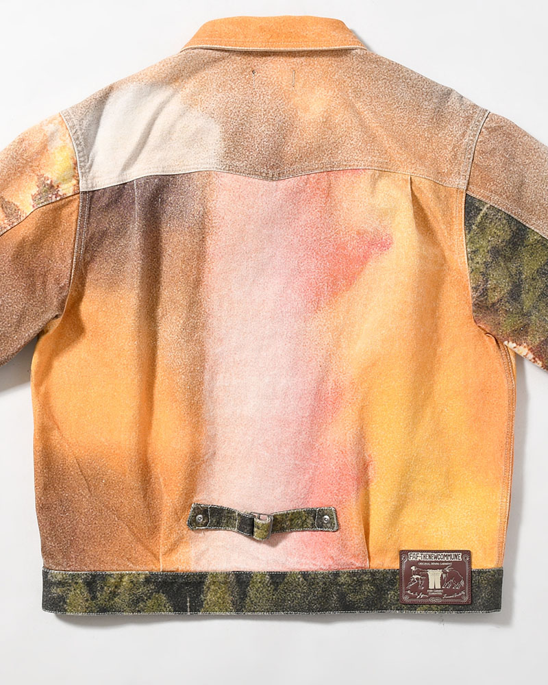 TYPE-2.5 DENIM JACKET -FOREST-