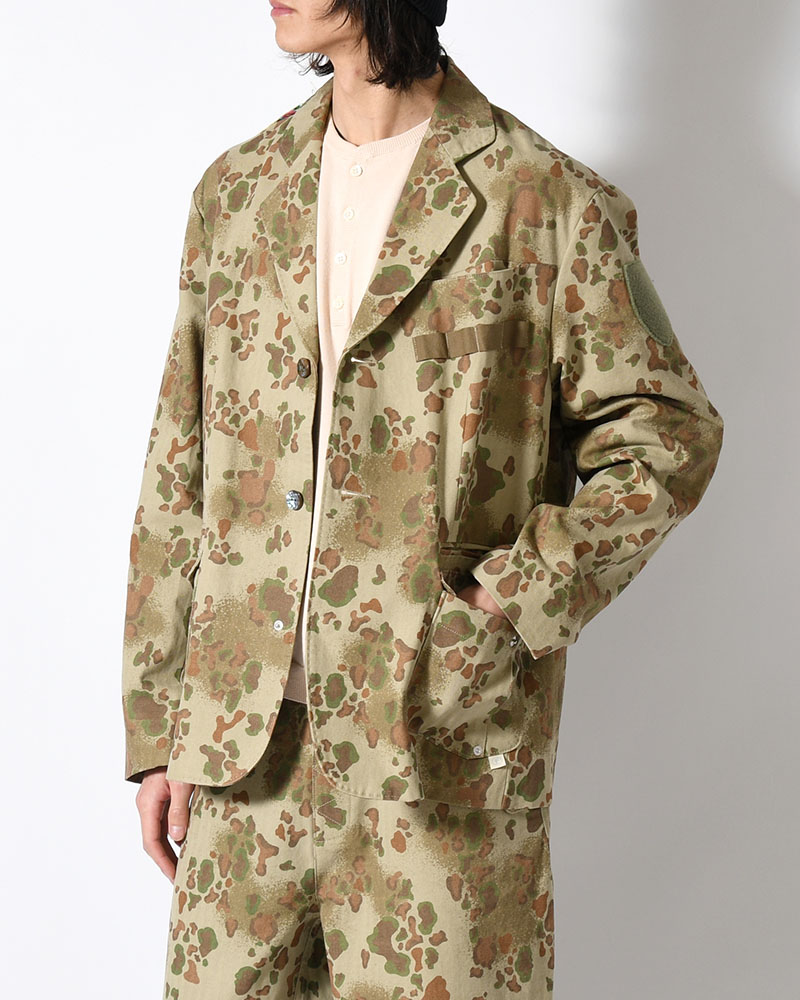 CAMO JACKET -OLIVE CAMO-