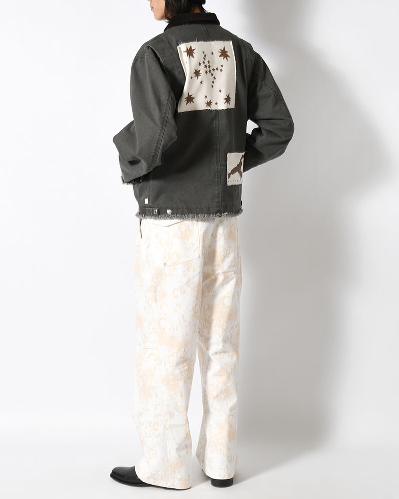 PATCHED ACTIVE JACKET -BLACK-