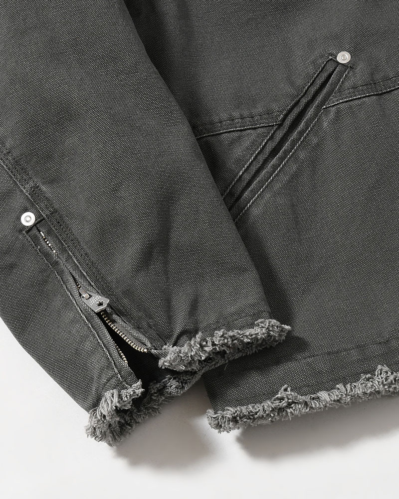 PATCHED ACTIVE JACKET -BLACK-