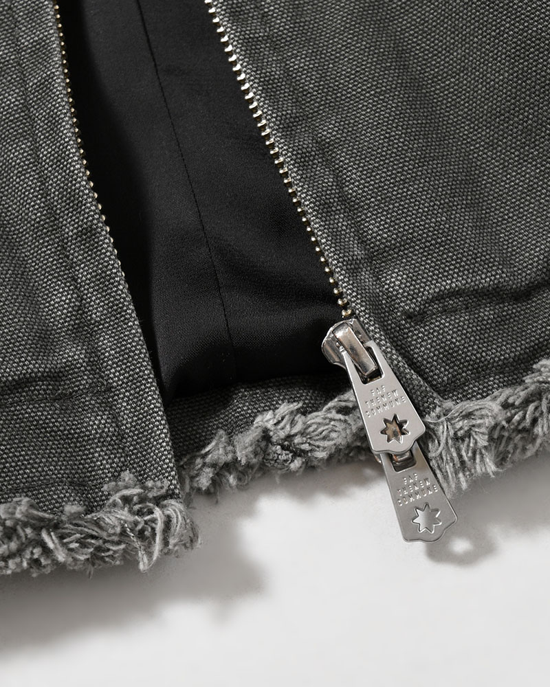 PATCHED ACTIVE JACKET -BLACK-