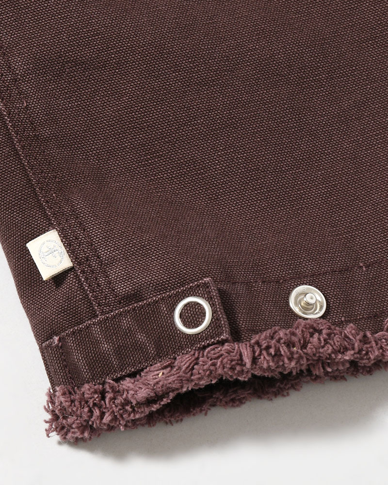 PATCHED ACTIVE JACKET -BURGUNDY-