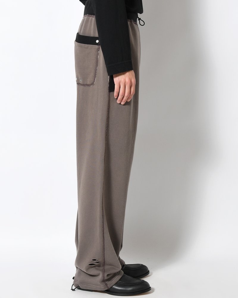 NOCTIS (BAGGY SWEAT PANTS) -BLACK-
