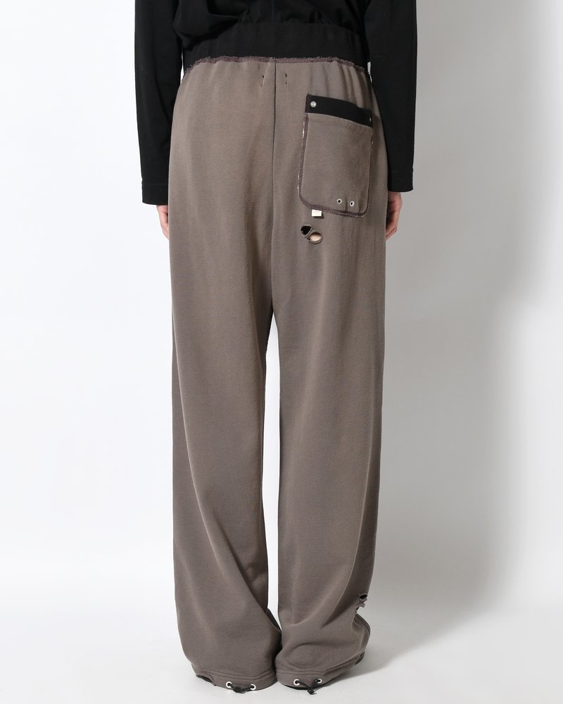 NOCTIS (BAGGY SWEAT PANTS) -BLACK-