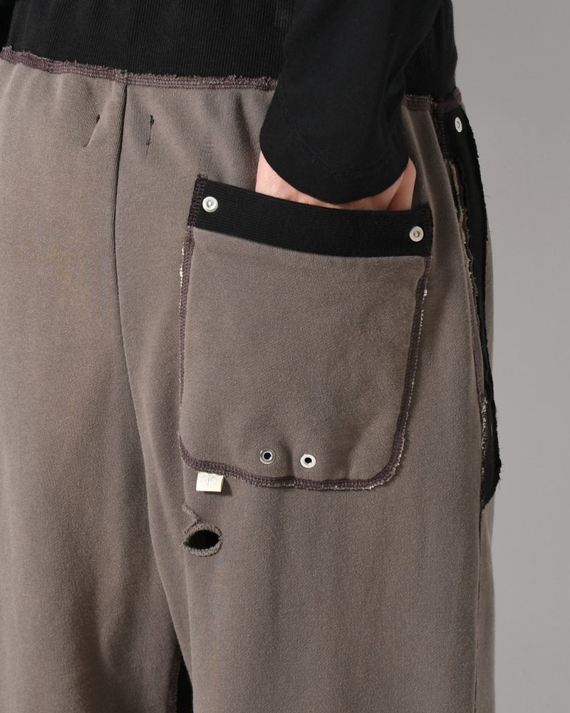 NOCTIS (BAGGY SWEAT PANTS) -BLACK-