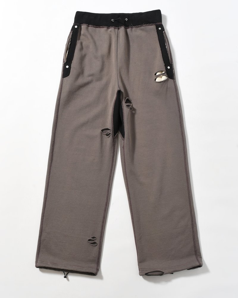 NOCTIS (BAGGY SWEAT PANTS) -BLACK-