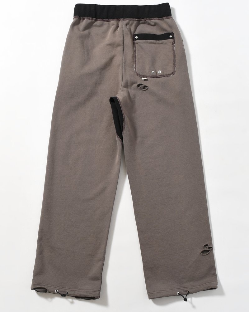 NOCTIS (BAGGY SWEAT PANTS) -BLACK-