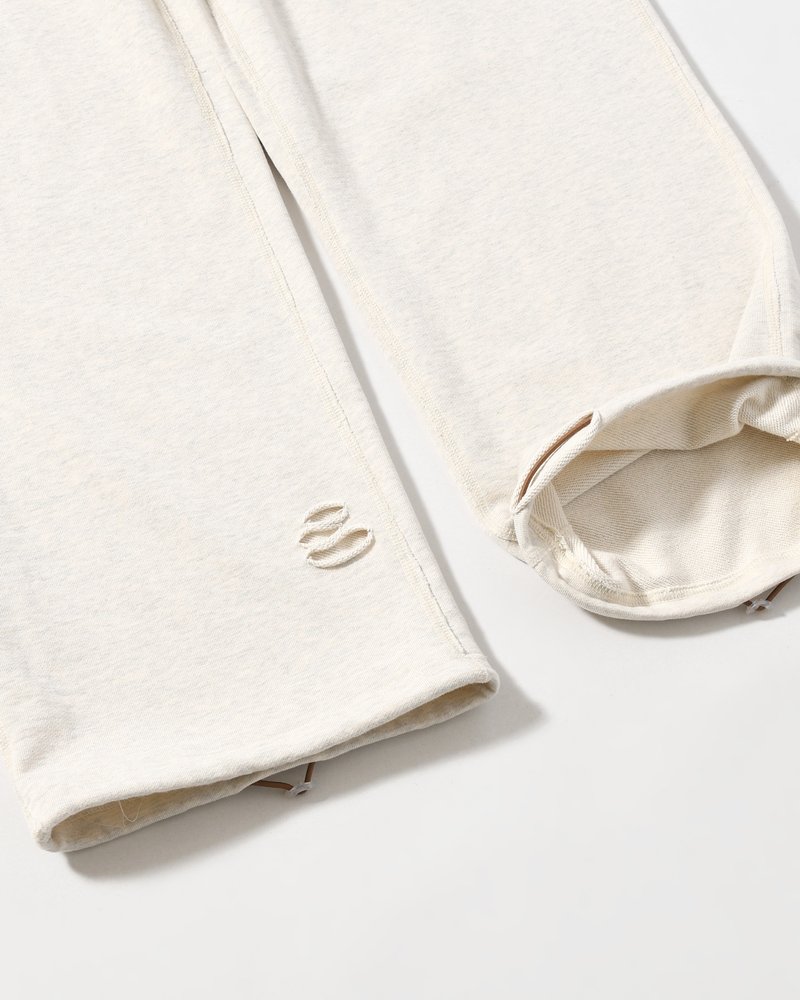 NOCTIS (BAGGY SWEAT PANTS) -ECRU-