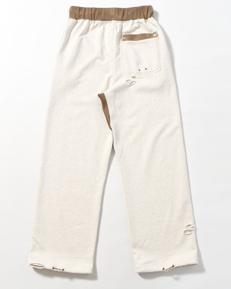 NOCTIS (BAGGY SWEAT PANTS) -ECRU-