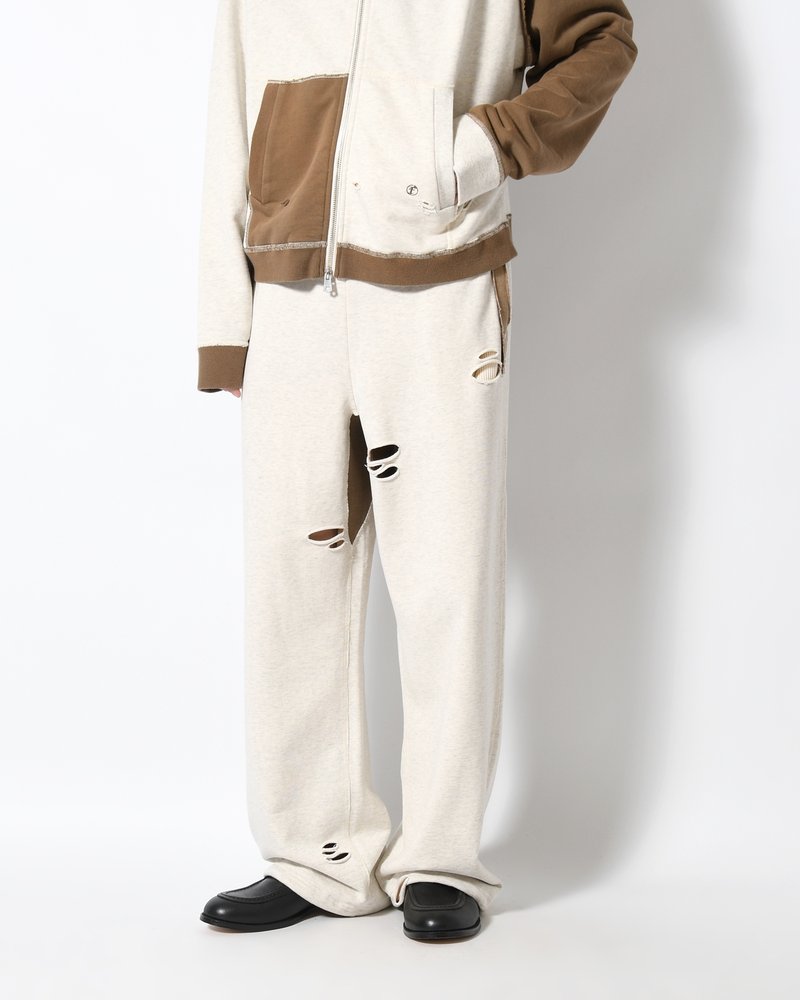 NOCTIS (BAGGY SWEAT PANTS) -ECRU-