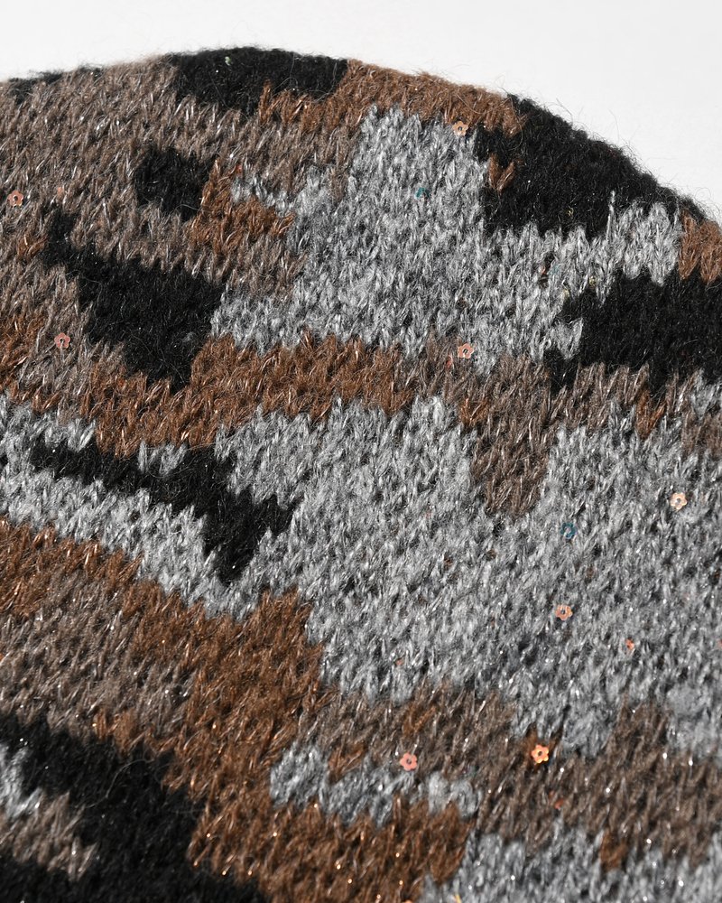 CAMO SINGLE BEANIE -NIGHT CAMO-