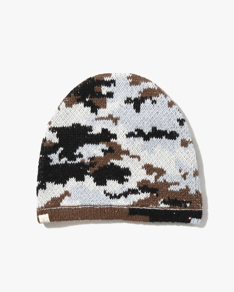 CAMO SINGLE BEANIE -SKY CAMO-