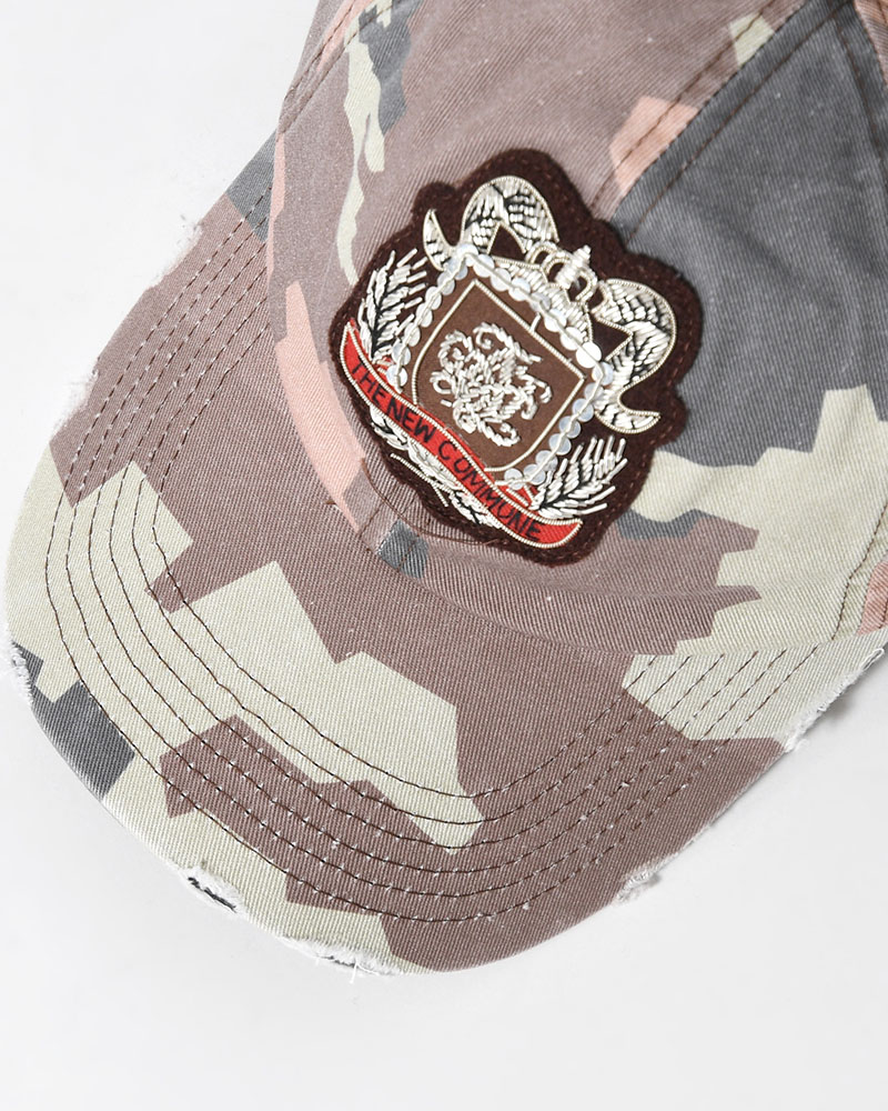EMBLEM CAP -CAMO-