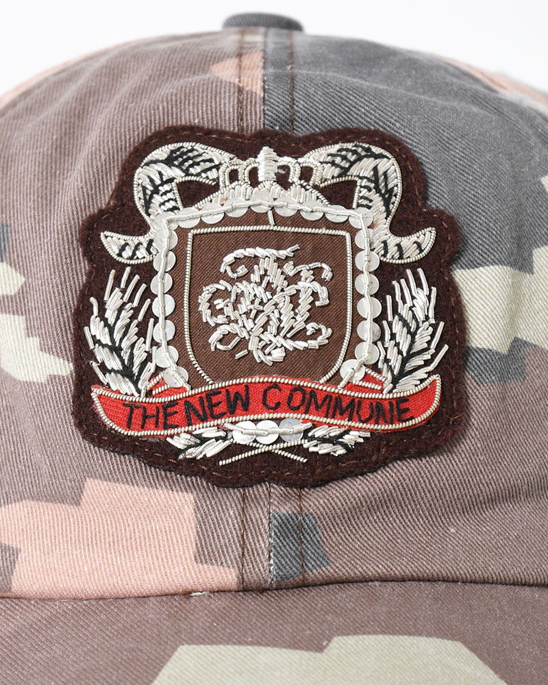 EMBLEM CAP -CAMO-