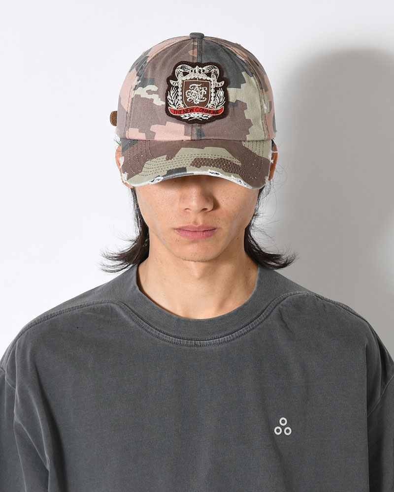 EMBLEM CAP -CAMO-