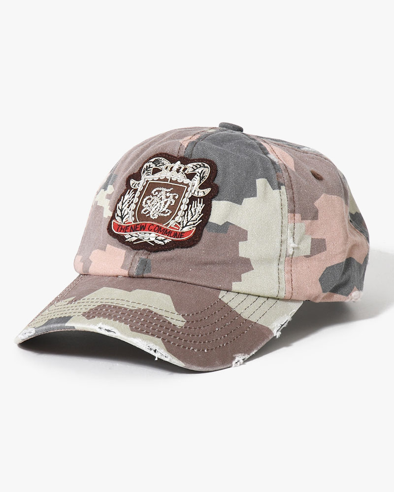 EMBLEM CAP -CAMO-