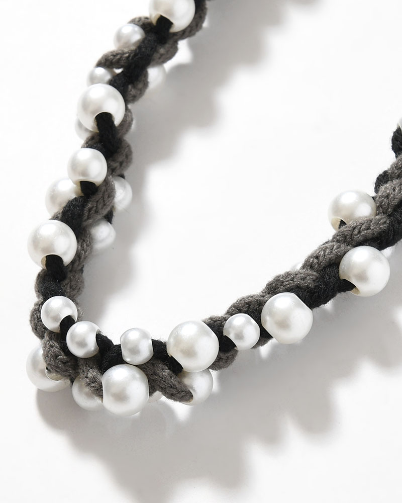 PEARL CORD -BLACK-