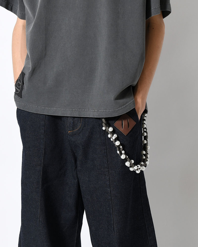 PEARL CORD -BLACK-