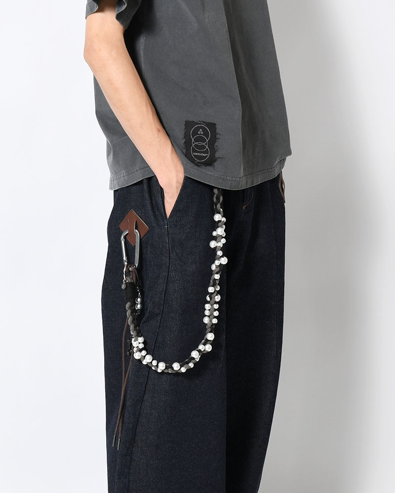 PEARL CORD -BLACK-