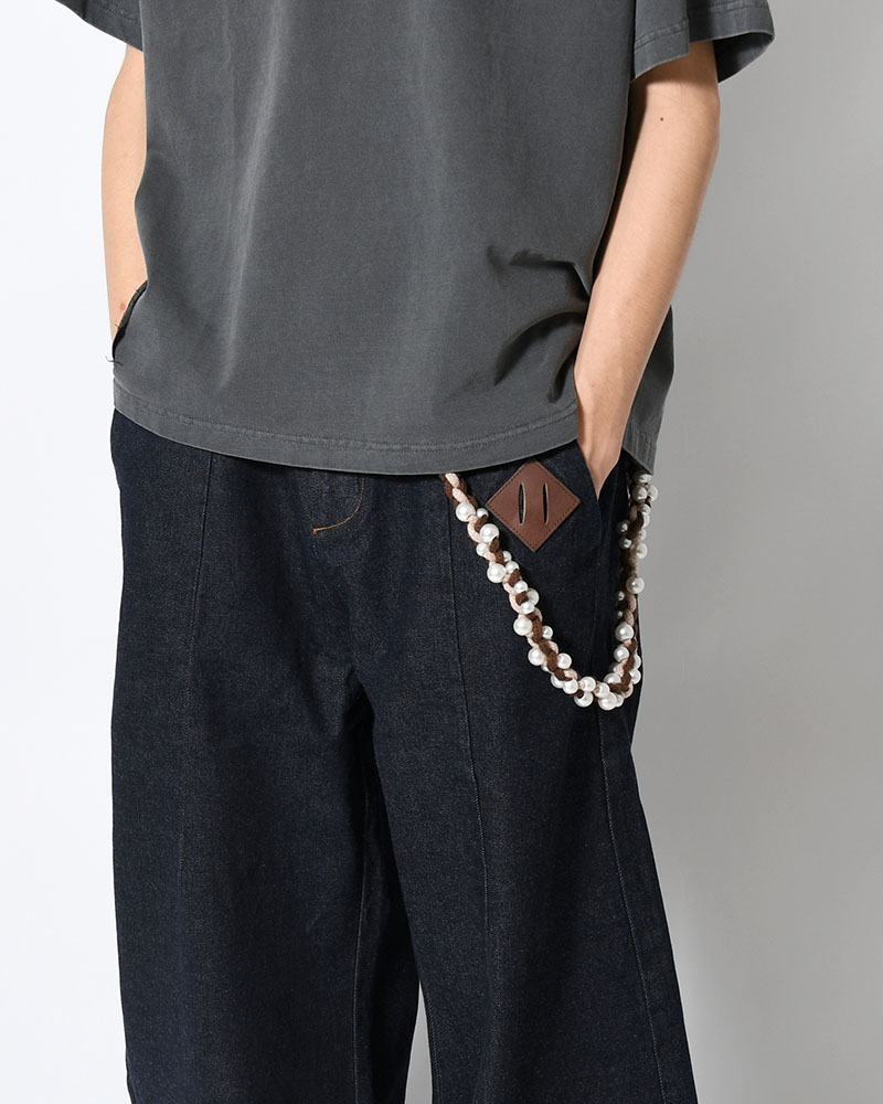 PEARL CORD -BROWN-