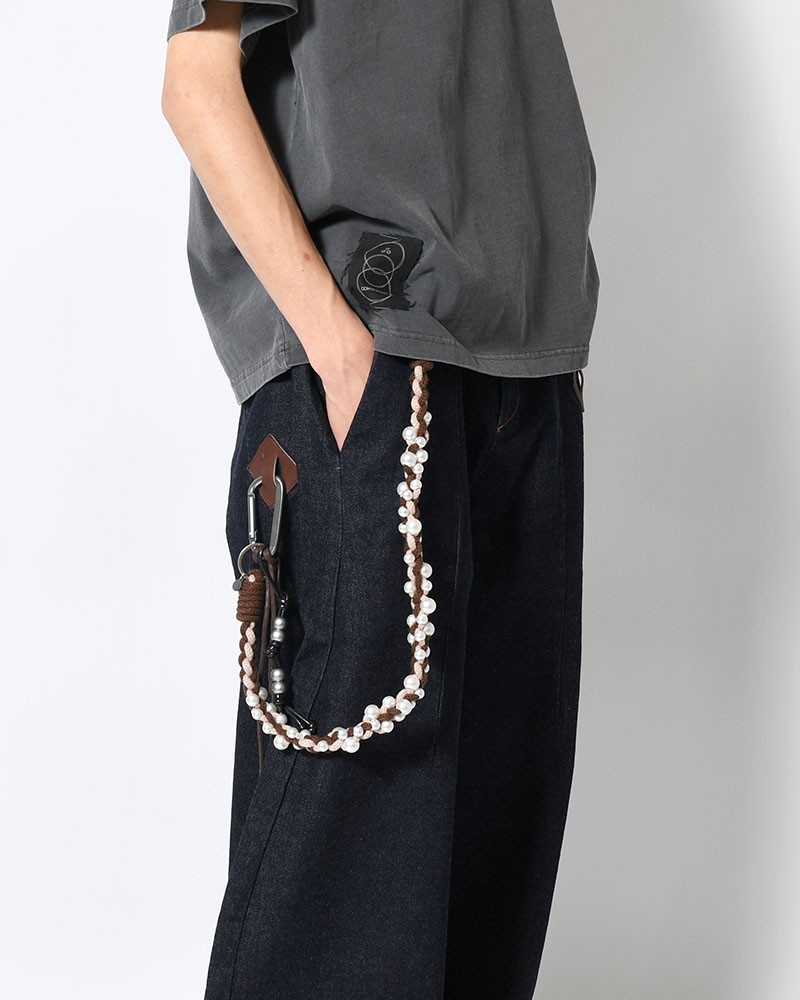 PEARL CORD -BROWN-