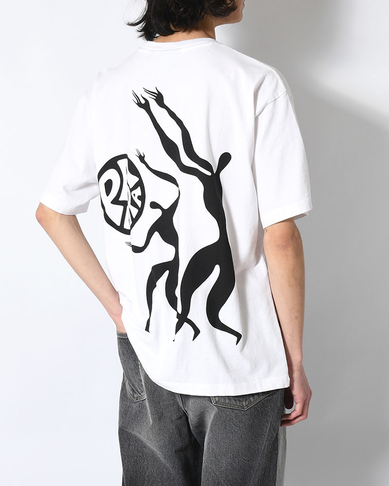 PLAY BALL T-SHIRT -WHITE-