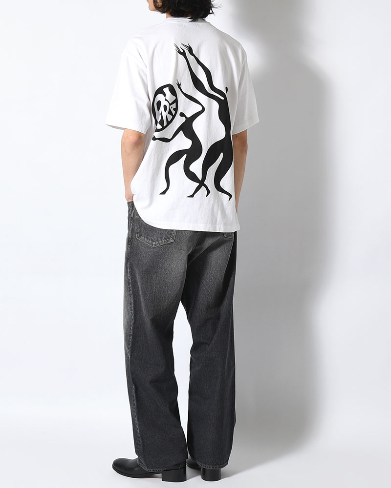 PLAY BALL T-SHIRT -WHITE-