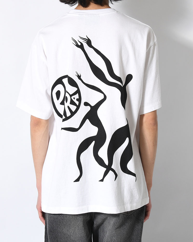 PLAY BALL T-SHIRT -WHITE-