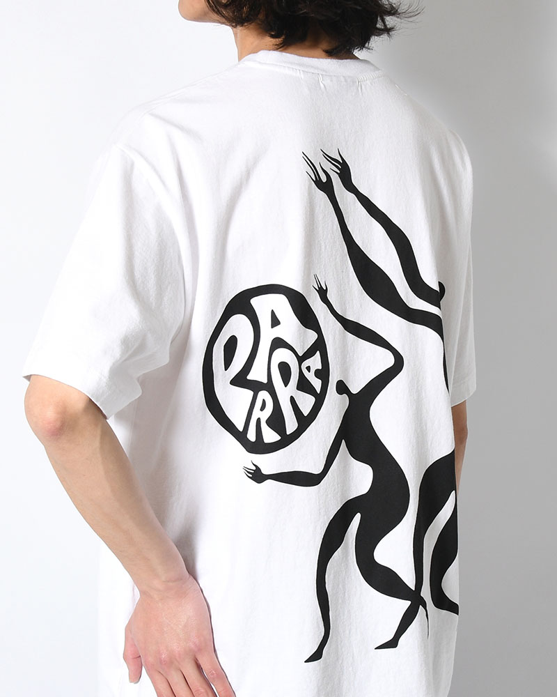 PLAY BALL T-SHIRT -WHITE-