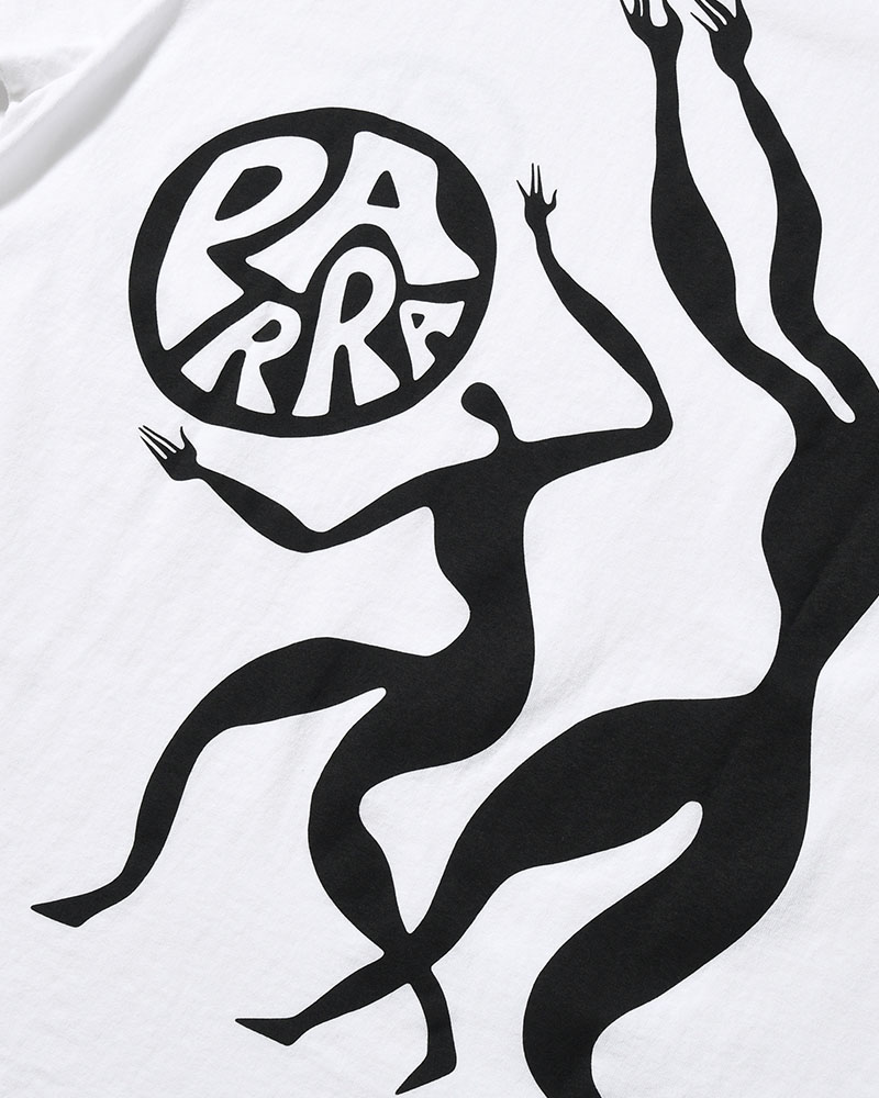 PLAY BALL T-SHIRT -WHITE-