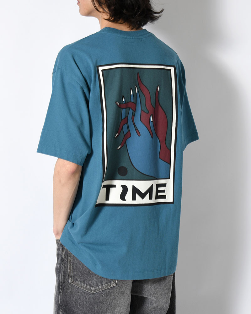 HANDS OF TIME T-SHIRT -BLUE-