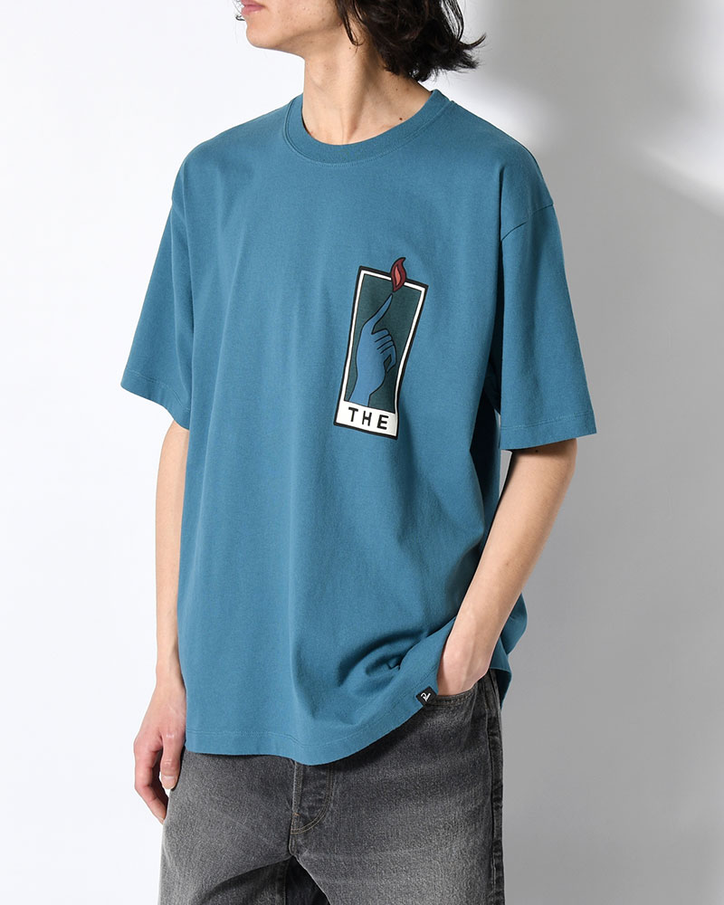 HANDS OF TIME T-SHIRT -BLUE-