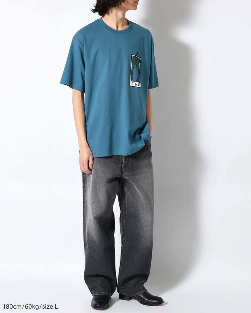 HANDS OF TIME T-SHIRT -BLUE-