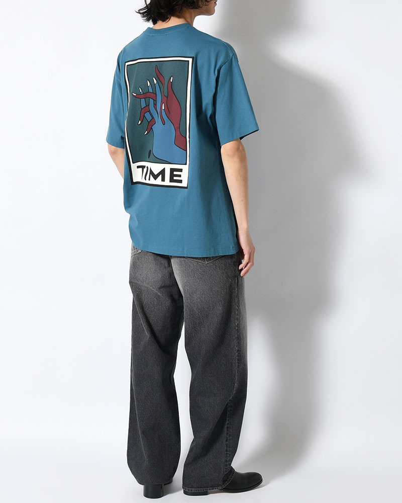 HANDS OF TIME T-SHIRT -BLUE-