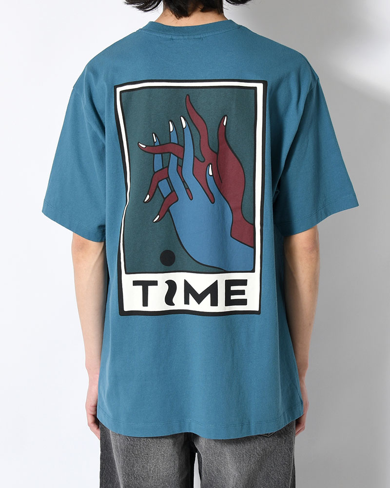 HANDS OF TIME T-SHIRT -BLUE-