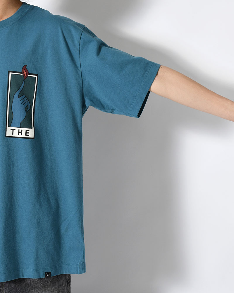 HANDS OF TIME T-SHIRT -BLUE-