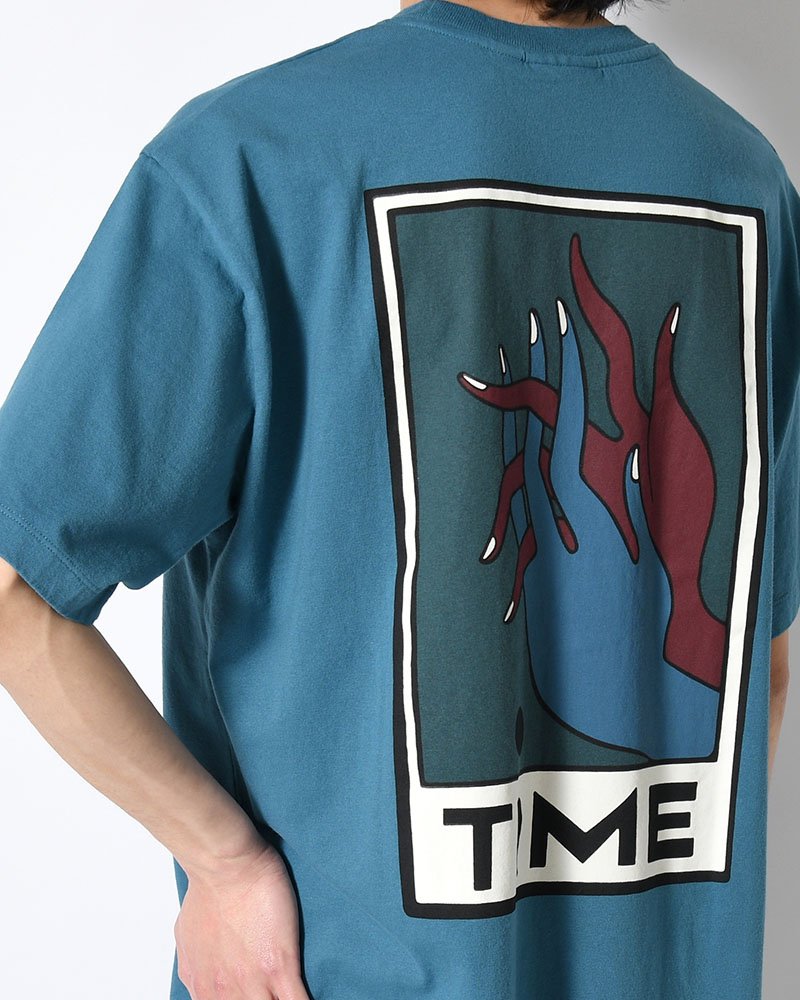 HANDS OF TIME T-SHIRT -BLUE-