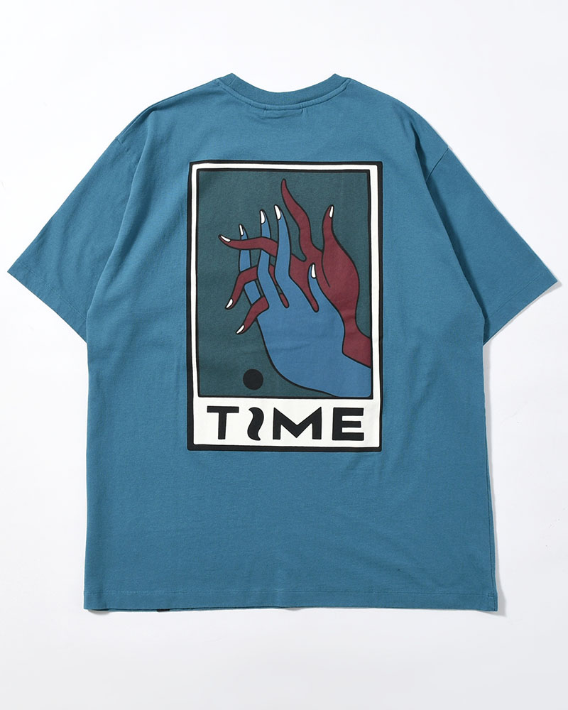 HANDS OF TIME T-SHIRT -BLUE-