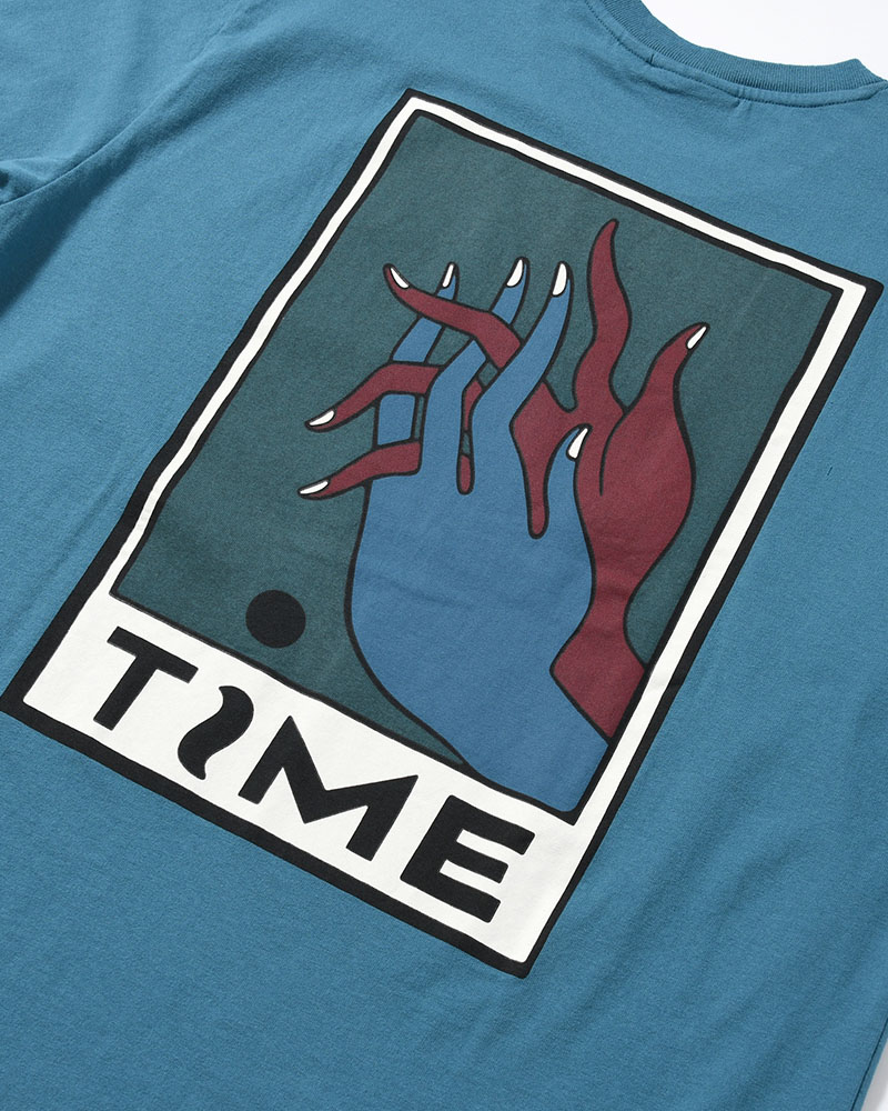 HANDS OF TIME T-SHIRT -BLUE-