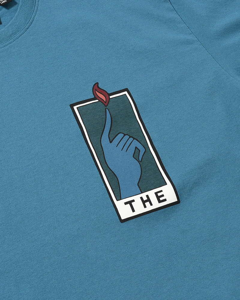 HANDS OF TIME T-SHIRT -BLUE-