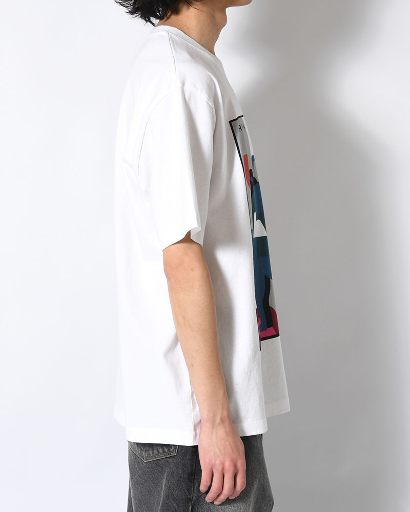 BALL TO THE FACE T-SHIRT -WHITE-