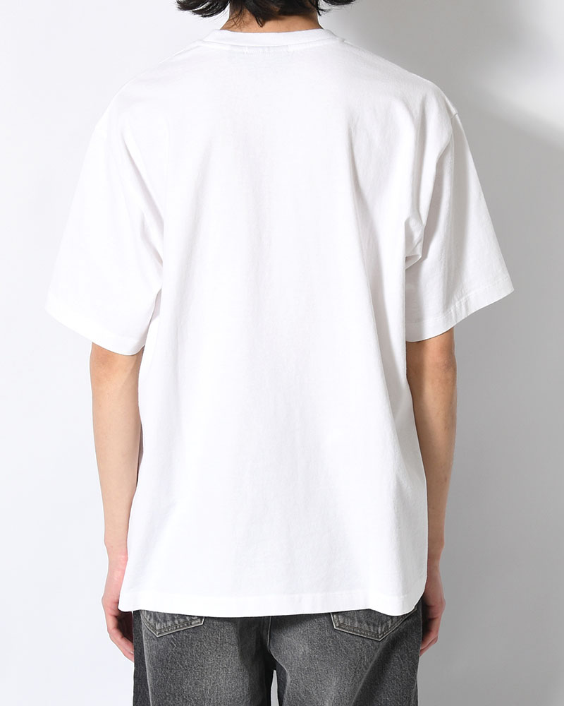 BALL TO THE FACE T-SHIRT -WHITE-