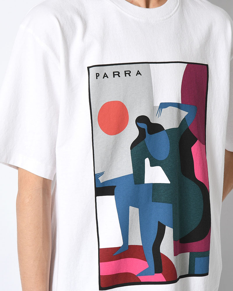 BALL TO THE FACE T-SHIRT -WHITE-