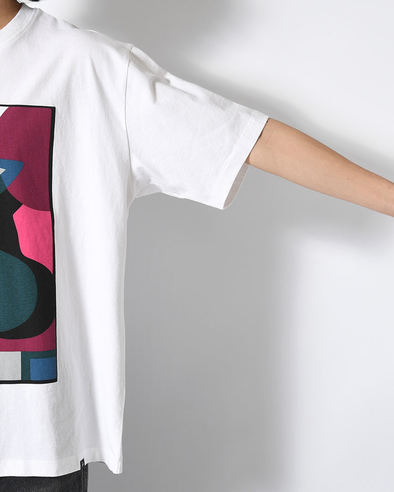 BALL TO THE FACE T-SHIRT -WHITE-